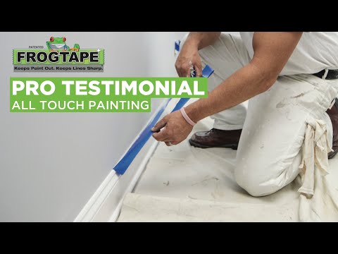 FrogTape® Pro Grade Pro Testimonial: All Touch Painting