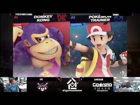 Panda Smash Monday 10/14/19 - LKD(DK) VS GameShark(Ganondorf)-  Heavies Round 1