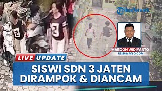 Siswi SD Dijambret di Sekolah Jaten Karanganyar, Anting Emas Dicabut Paksa dan Pelaku Ancam Culik