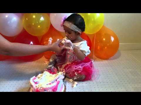 Augusty ritisha first birthday