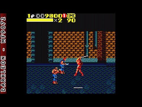 Game Gear - Bare Knuckle II ~ Streets of Rage 2 © 1993 Sega - Gameplay