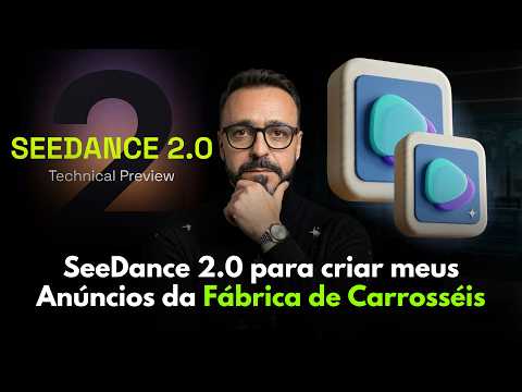Como usei o SeeDance 2.0 para criar meus Anúncios da Fábrica de Carrosséis