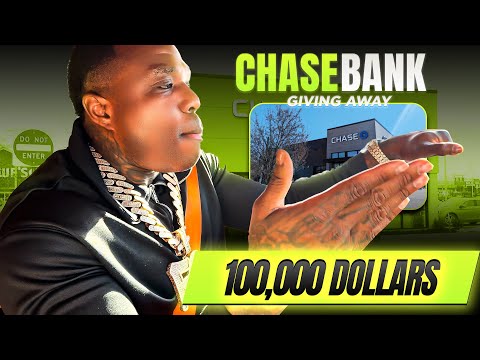 CHASE BANK GIVING 100,000