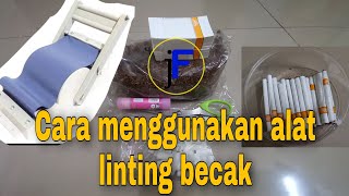 Download lagu Cara mudah menggunakan alat linting becak mp3 Download lagu Cara mudah menggunakan alat linting becak mp3