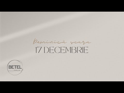 17 Decembrie 2023 | Seara | Corul de copii