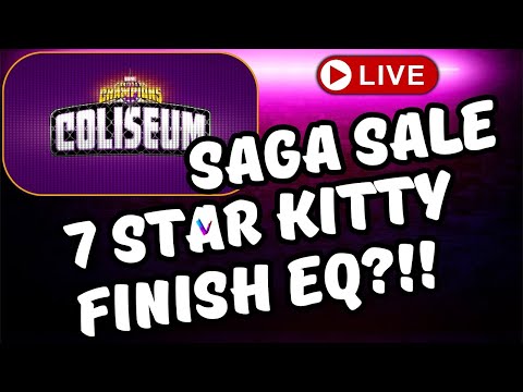 Fishing EQ? First Look:  Saga Sale, Kitty Pryde Double Track & Coliseum - MCoC