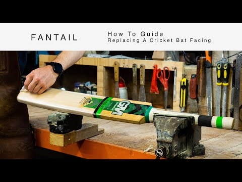 How To Guide - Replacing A Cricket Bat Facing