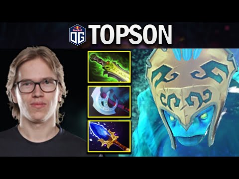 OG.TOPSON MORPHLING WITH 800 GPM & XPM - DOTA 2 7.27 GAMEPLAY