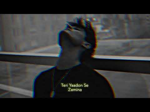 Teri Yaadon Se - Mustafa Zahid (Slowed+Reverb) | Zamina