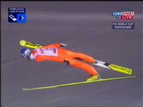Thomas Morgenstern - HORRIBLE CRASH - Kuusamo 29.11.2003 (Kom. Marek Rudziński)