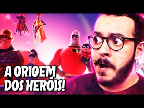 Os Incríveis 2: A NOVA ORIGEM DOS HERÓIS!