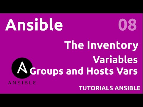 Inventory variables host vars and group vars ANSIBLE 8