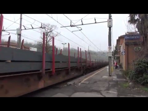 E.484-018 SBB IN TRANSITO CON MERCI A CARIMATE.(MI) 5 - 4 - 2016.