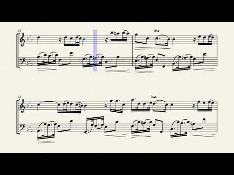 Largo - from Oboe Sonata in Eb major - J. Chr. Pepusch - arr. for Flute and Cello by Felix Scharpf