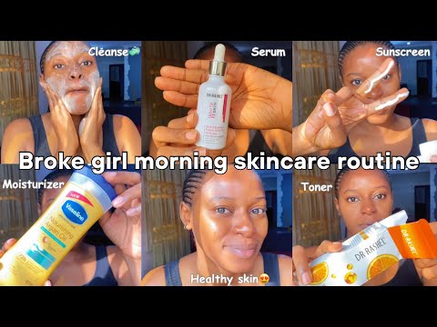 The easiest morning skincare routine for every beginner✅Affordable skincare routine for glowing skin