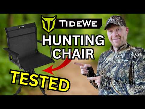 TideWe Hunting Chair Review — 360° Silent Swivel Blind Chair Tested!