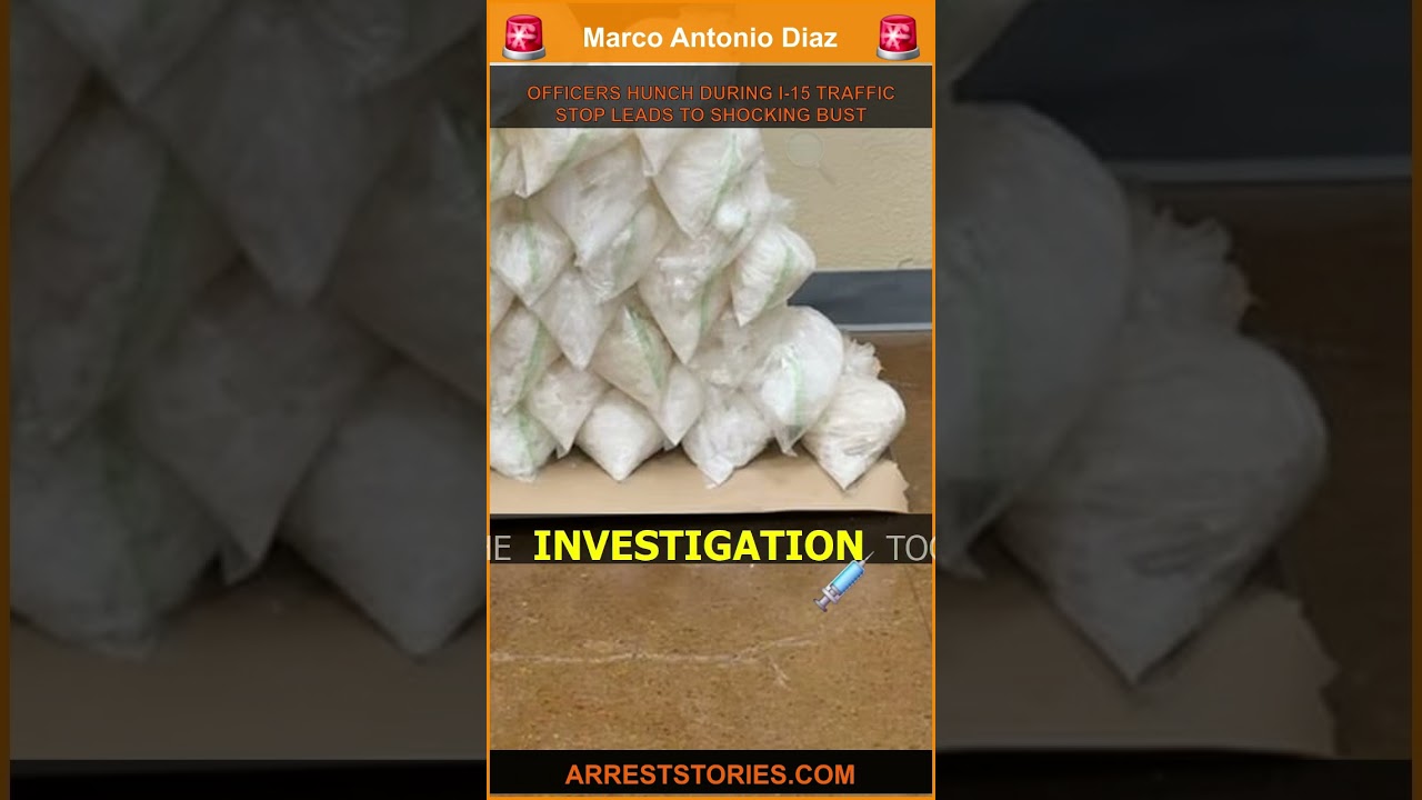 OFFICERS HUNCH DURING I-15 TRAFFIC STOP LEADS TO SHOCKING BUST