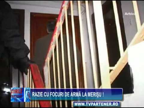 RAZIE CU FOCURI DE ARMĂ LA MERIŞU !