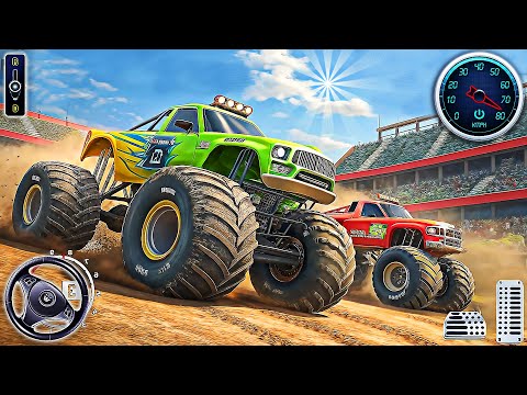 Crazy Monster Truck Demolition Derby 3D - Jeep Car Crash Driving Game | Android Gameplay #3