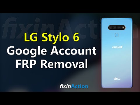 Easy Bypass LG Stylo 6  LM-Q730 Google Account FRP Removal without PC New