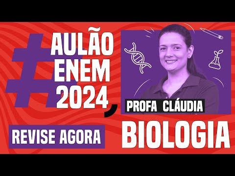 ENEM BIOLOGY CLASS: 10 topics that appear most frequently | Enem 2024 Class | Cláudia de Souza Ag...