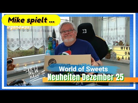 Mike öffnet ... die Dezember Box von World of Sweets - Neu Süßigkeiten