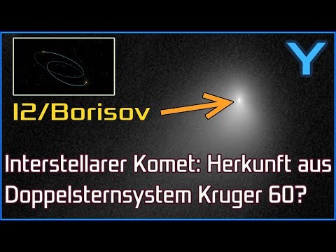Interstellarer Komet 2I/ Borisov: Herkunft aus Doppelsternsystem Kruger 60?