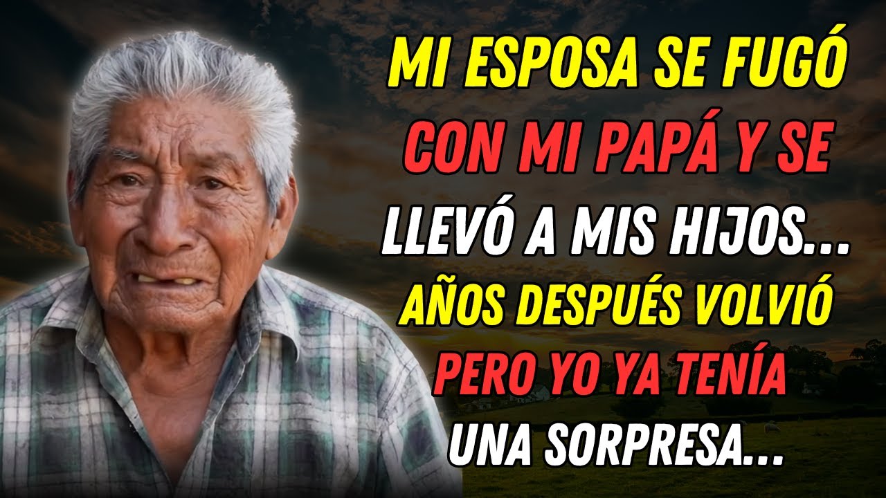 Relato de Superación 🚨 Mi esposa huyó con mi papá… ¡y se llevó a mis hijos!