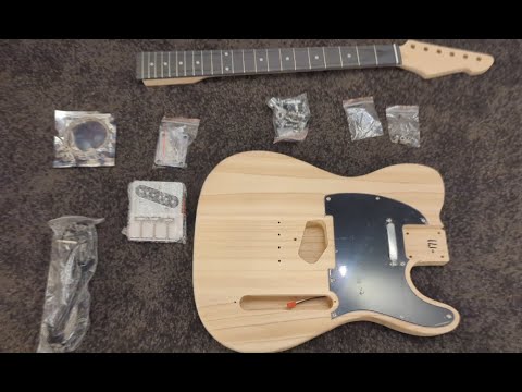 Guitar Works DIY Telecaster Kit Unboxing