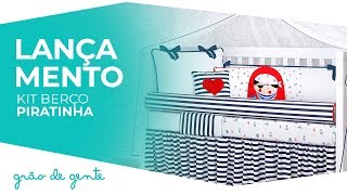 Kit Berço Piratinha - Grão de Gente