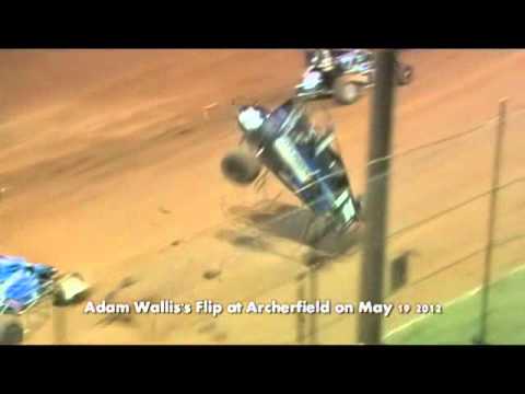 19/5/12 Midget 50 Lapper - Crash