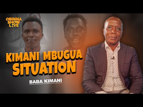 OBINNA SHOW LIVE: KIMANI MBUGUA MENTAL HEALTH SITUATION  - Baba Kimani