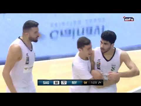 Sagesse v/s Riyadi - Round 9 | Game Highlights - أبرز لقطات الحكمة والرياضي