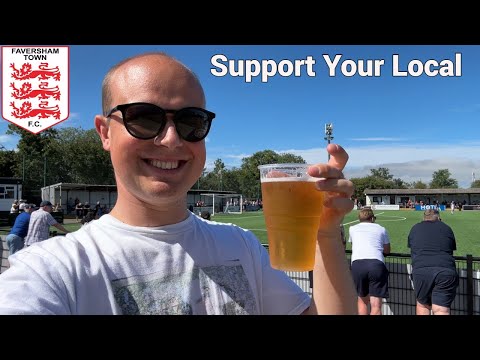 Supporting My Local Team - Faversham Town FC vs Folkestone Invicta FC