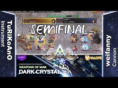 Thebes Weekly 18/08/2018 PM: Semifinal - TuRiKoAnO vs weifanny - Atlantica Online Valofe