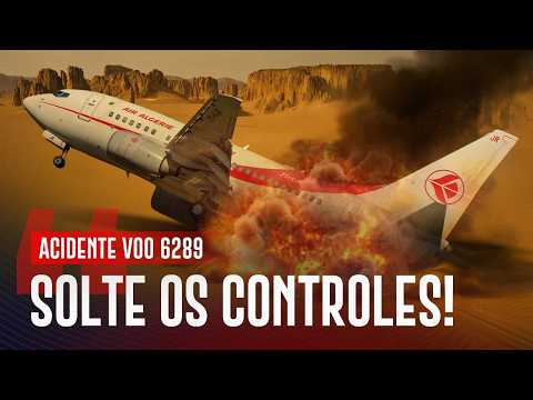 Solte os controles! Voo Air Algérie 6289 - INACREDITÁVEL | EP. 1317