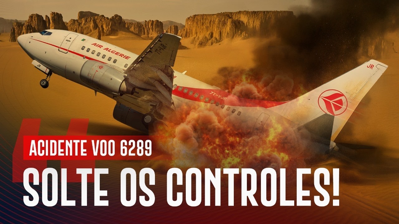 Solte os controles! Voo Air Algérie 6289 - INACREDITÁVEL | EP. 1317