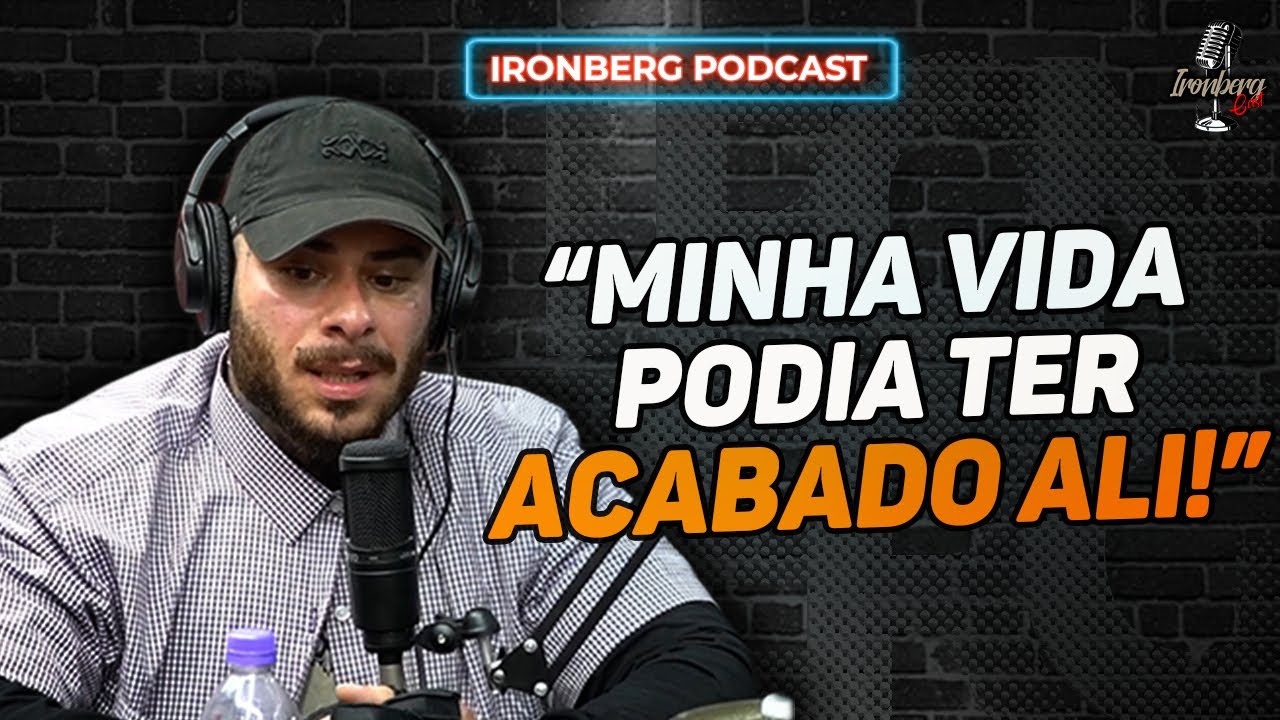 LEO STRONDA SE EMOCIONA E FAZ REVELAÇÃO AO VIVO - IRONBERG PODCAST CORTES