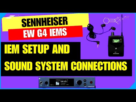 Sennheiser EW IEM G4 Wireless In-Ear Monitor System 2024 - Dark Grey image 2