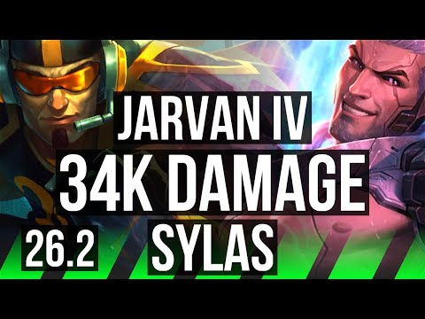 JARVAN IV vs SYLAS (JGL) | 34K damage | EUW Challenger | 26.2