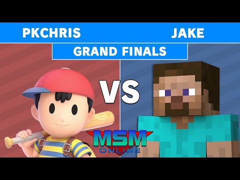 MSM Online 46 - ILUZ | Jake (Minecraft Steve) Vs. NVR | PKChris (Ness) - Grand Finals