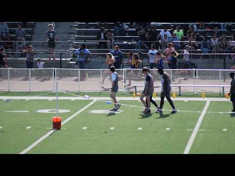 Sam Brannan - 7th Grade Girls 100m - Heat 2 - SCUSD Meet #4 - 5/3/18