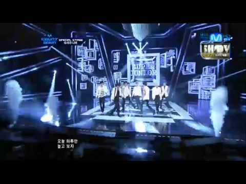 120802 M! Countdown - Super Junior - Mr. Simple + Sexy, Free & Single