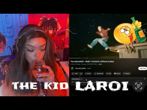 FIRST TIME REACTING TO THE KID LAROI WHILE SLIGHTLY INTOXICATED