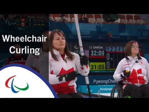 Switzerland v Canada | Round Robin | Wheelchair curling |PyeongChang2018 Paralympic Winter Games