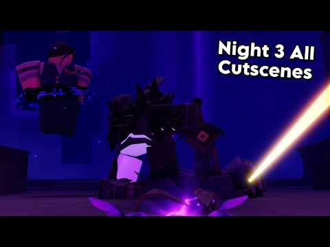 Null & Void Event Night 3 All Cutscenes | Tower Defense Simulator