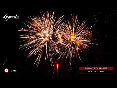 CP0089 174 SHOTS PROFESSIONAL CAKE