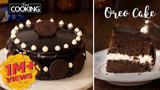 Oreo Cake  Oreo Biscuit Chocolate Cake  Eggless Ca