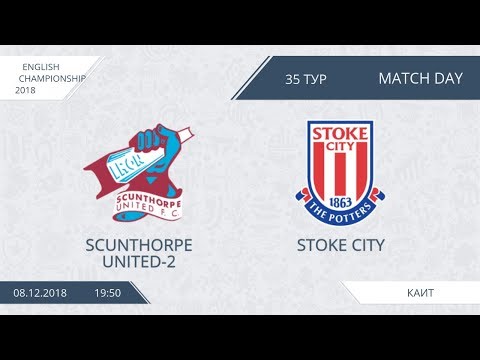 AFL18. England. Championship. Day 35. Scunthorpe United - Stoke City