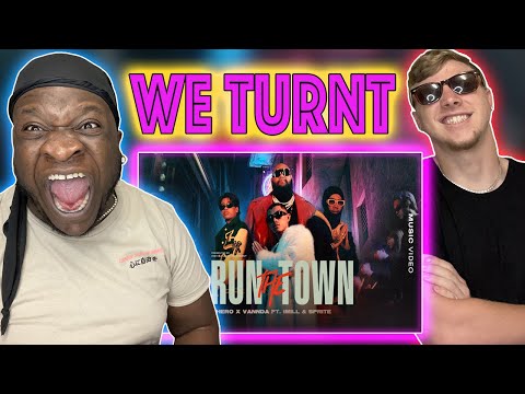 AMERICAN RAPPER REACTS TO | F.HERO x VannDa Ft. 1MILL & SPRITE - RUN THE TOWN [Official MV] REACTION